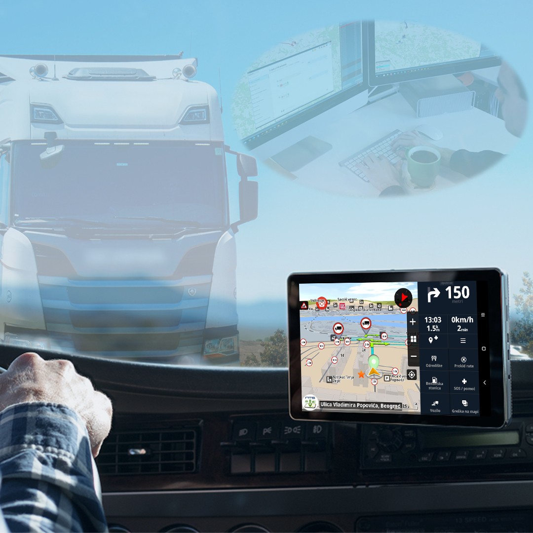 Profesionalna navigacija za kamione